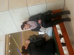spy sexy teens 18+ in mall romanian